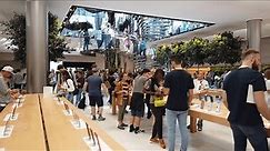 NYC Walk ⁴ᴷ⁶⁰ : Apple Store 5th avenue (newly remodeled) - New York