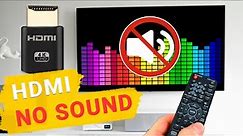 🔈❌ How to Fix No Sound Problem with an HDMI TV on Windows 🔈❌