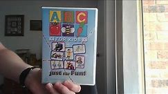 ABC For Kids Just For Fun DVD opening