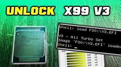 Xeon V3 "Full Turbo UNLOCK" How To for X99 Motherboards