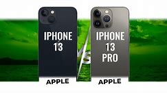 Apple Iphone 13 vs Apple Iphone 13 Pro