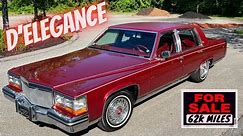 1987 Cadillac Brougham D’Elegance 62k miles Autum Maple Firemist FOR SALE Specialty Motor Cars