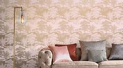 Meadow Rose Gold Wallpaper