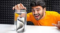 iPhone 15 Pro Max Water Test: 1 Hour Challenge & Results (Hindi)