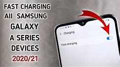 Samsung Galaxy A12 Fast Charging Trick| A02s , A02, A21s, A30S, A31|All Samsung Galaxy A Series 2022