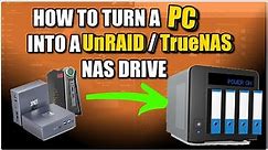 How to Turn a PC into a NAS - An Idiots Guide