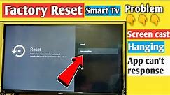 How to Factory Reset Smart tv || Realme Tv Reset kaise kare || How to reset realme tv ||