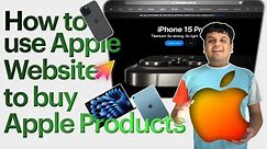 How to use Apple Online Website | apple store in india #iphone #apple #iphone15 #appleiphone #mac