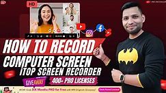 How to Record HD Screen Video for Free (2023) iTop Screen Recorder Review & Tutorial