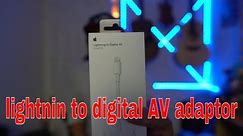 Should You Buy? Apple Lightning to Digital AV Adaptor