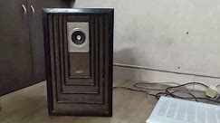 Vintage Akai SW 120 Speakers