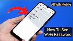How to show Wi-Fi Password using your Phone | How to show Wifi password in mobile when connected