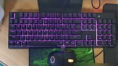 CoolerMaster MS110 Review-Budget Combo Set