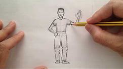Cómo dibujar una figura humana