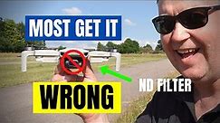 DJI Mini 2 ND Filter 😎 How to use ND Filters (and when) 😎
