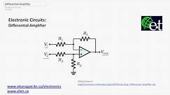 Operational Amplifiers - Differential Amplifiers