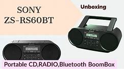 SONY CD BOOM BOX ZS-RS60BT