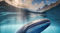 the biggest blue whale in the world | That is the very big blue whale in the world