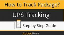 UPS Tracking - Learn How To Track UPS Packages