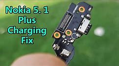 Nokia 5.1 Plus Disassembly & charging Fix