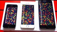 iPhone 5s vs iPhone 6 vs iPhone 6 plus #AnTuTu Benchmark Score