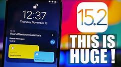 iOS 15.2 a BIG Surprise Update !