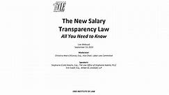 #2470 The New Salary Transparency Law: All You Need to Know