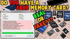 How to test for FAKE USB Flash Drives & SD Cards from eBay with H2testw - Counterfeit Memory