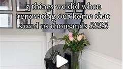 Sophie Higgs on Instagram: "HOME RENOVATION SAVINGS🤍 5 ways we saved thousands on the cost of our home renovation. Here’s what we spent vs other quotes we had ✨ I’m one of those people that spends hours and hours researching things in order to cut costs, so I thought I’d share a few ways we’ve managed to save a lot of money on our home makeover over the last few years in case it helps anyone else… 1. Designing our own kitchen and ordering it online from @diykitchens cost £7,500 instead of the £