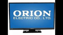 Orion 24" LED LCD HDTV SLED2468W Unboxing