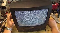 emerson tv vcr turns off and jams repair. Can this be repaired? Lets find out.