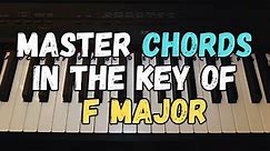 Basic Piano Chords in the Key of F Major | Piano Lesson