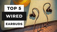 TOP 5 Best Wired Earbuds (2024)