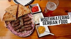 SERBIAN FOOD in Belgrade, Serbia | BEST SERBIAN cevapi, kobasice and pizza like you've never seen