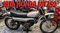 1974 Honda MT250: reviving the classic Honda 2-stroke enduro