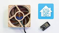 Tutorial - How to control a PWM fan with an ESP32 and Home Assistant