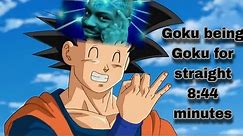 Goku being Goku for straight 08:44 minutes l galaxy brain IQ meme 😂