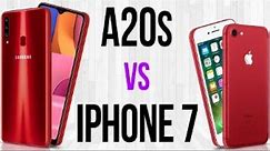 A20s vs iPhone 7 (Comparativo)