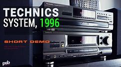 Stereo System with Technics Components, 1996