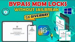 How to Bypass MDM Lock on Any iPhone/iPad/iPod on iOS 16/15 in 1-Click With iMobie AnyUnlock