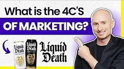 What Is The 4 C's Of Marketing? Liquid Death Example