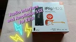 IRIG HD2 | on PC overview and review | IRIG HD2 unboxing | Software setup of bundled Amplitube 5SE