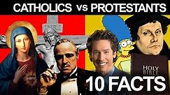 10 Differences between Catholics and Protestants