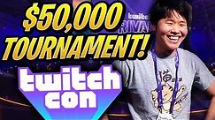 TOAST COMPETES IN TWITCH RIVALS @ TWITCHCON! $50,000 TFT Tournament | Game 1 | Teamfight Tactics