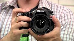 Sneak Peek! New Sony a77 DSLR Camera & Kit Lens