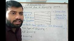 Lec.6 || Scanning & Types of Scanning || Television Engg.|| 5th semester || By~ Abhishek sir