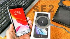 IPHONE SE2 UNBOXING WITH WIRELESS CHARGING !😱 THE SPEED !!