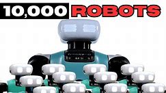 Robots Building Robots: 10,000 A Year!