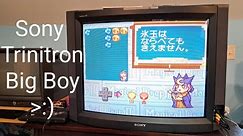 Sony Trinitron KV-32XBR48 CRT TV Overview, Features, and my Overall Thoughts on this XBR