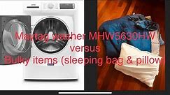 Maytag washer MHW5630HW vs. Bulky Items